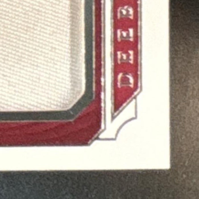 2019 Panini National Treasures Collegiate Deebo Samuel Patch Auto /99 RC - Sports Cards