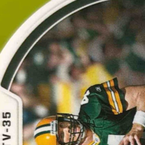2019 Panini Obsidian Brett Favre Tunnel Vision Electric Etch Yellow 1/10 Packers - Sports Cards