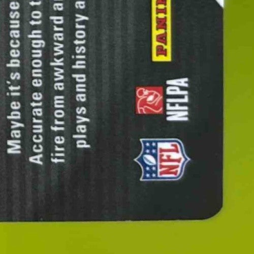 2019 Panini Obsidian Brett Favre Tunnel Vision Electric Etch Yellow 1/10 Packers - Sports Cards