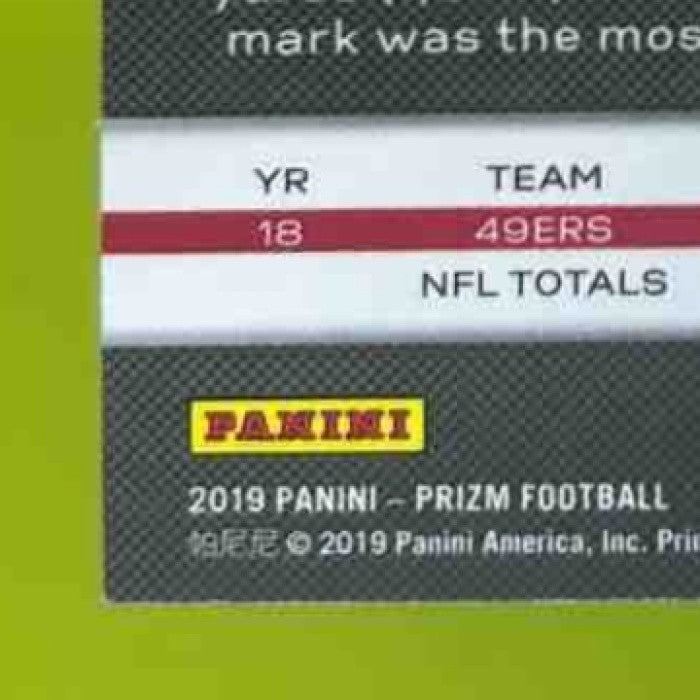 2019 Panini Prizm George Kittle Silver #251 San Francisco 49ers - Sports Cards
