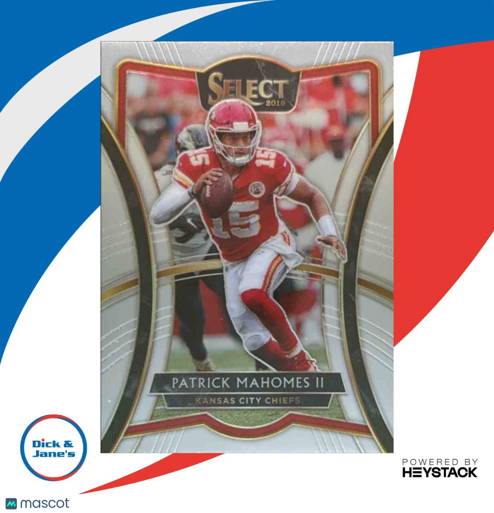 2019 Panini Select Patrick Mahomes II #129 Premier Kansas City Chiefs - Sports Cards
