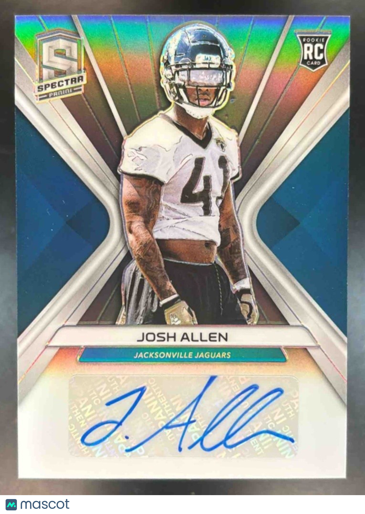2019 Panini Spectra Josh Allen RC Auto /199 #RA-JA RC JACKSONVILLE JAGUARS - Sports Cards