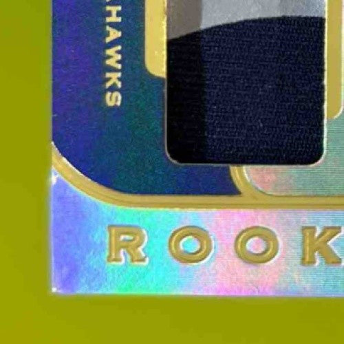 2019 Plates & Patches DK Metcalf Rookie Reflections Relics Blue /50 Seahawks - Sports Cards
