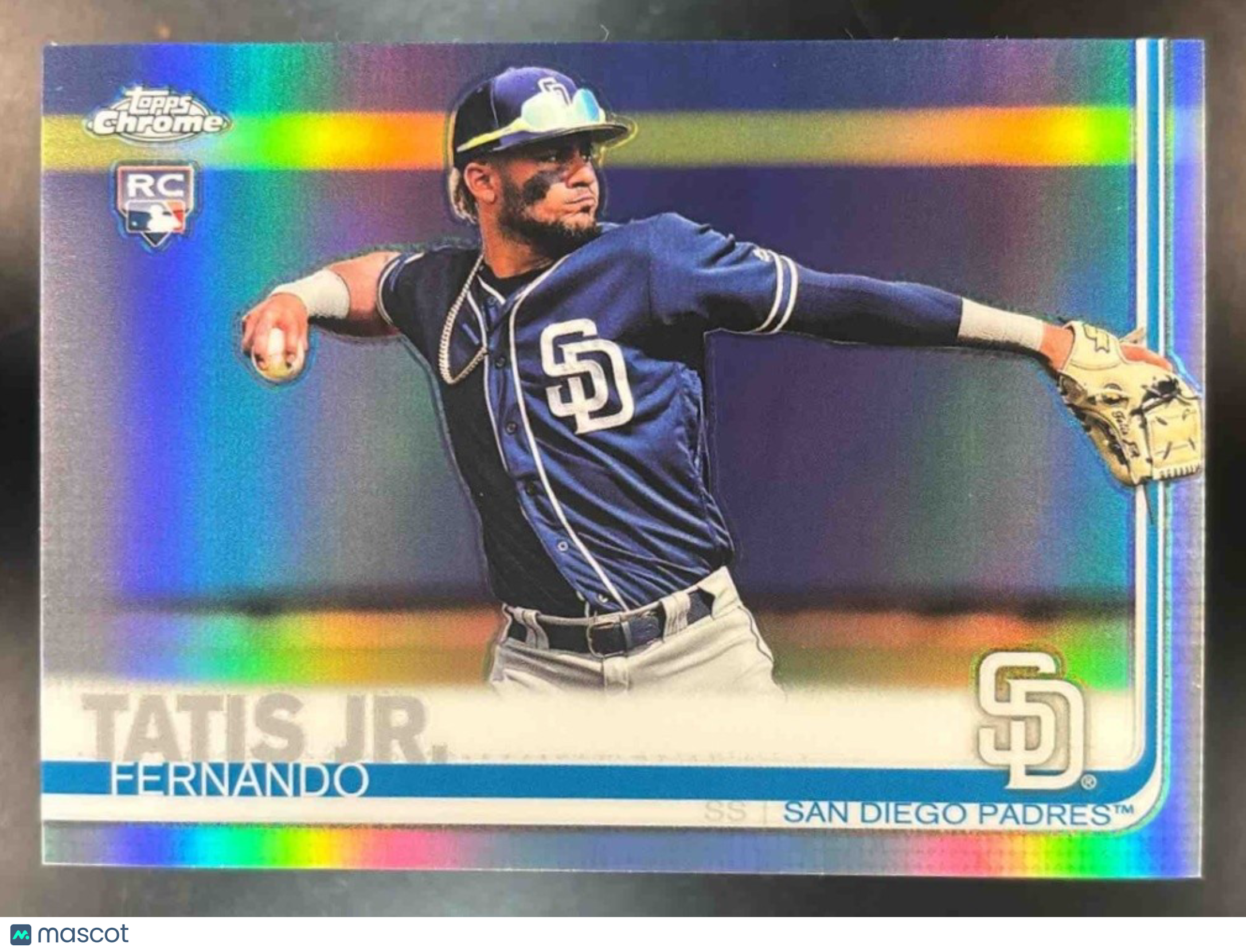 2019 Topps Chrome Fernando Tatis Jr. Refractor #203 RC San Diego Padres - Sports Cards