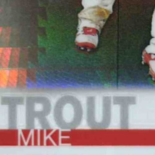 2019 Topps Chrome Mike Trout Prism Refractor #200 Los Angeles Angels - Sports Cards