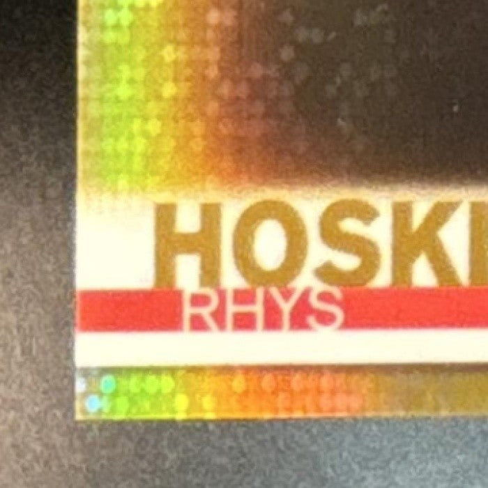 2019 Topps Chrome Rhys Hoskins Gold Refractor Variation /50 #195b Phillies - Sports Cards