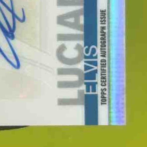 2019 Topps Chrome Update Elvis Luciano Auto #CUA-EL RC Toronto Blue Jays - Sports Cards