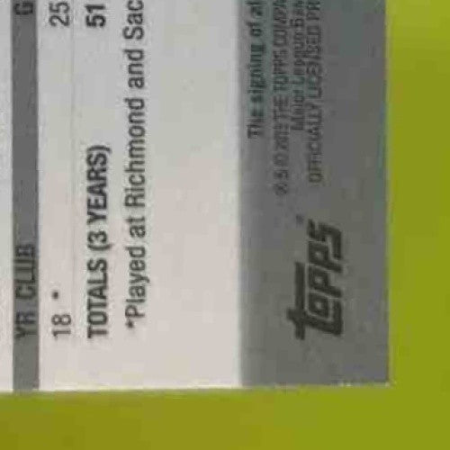 2019 Topps Chrome Update Shaun Anderson Auto #CUA-SA RC San Francisco Giants - Sports Cards