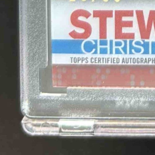 2019 Topps Clearly Authentic Christin Stewart Red 26/50 RC Auto Detroit Tigers - Sports Cards