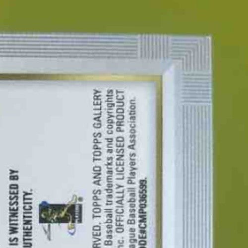 2019 Topps Gallery Jalen Beeks Auto 22 RC Tampa Bay Rays - Sports Cards