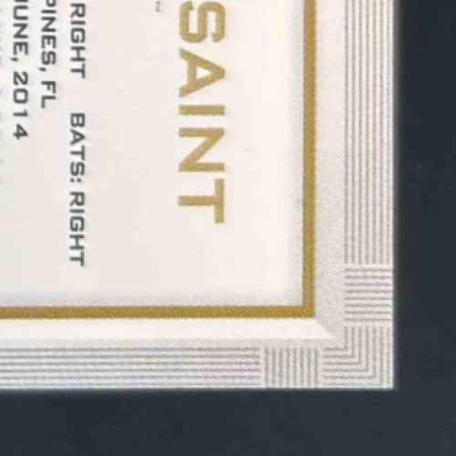 2019 Topps Gallery Touki Toussaint Auto #75 RC Atlanta Braves - Sports Cards