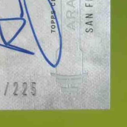 2019 Topps Inception Aramis Garcia Auto 194/250 #RES-AGA RC San Francisco Giants - Sports Cards