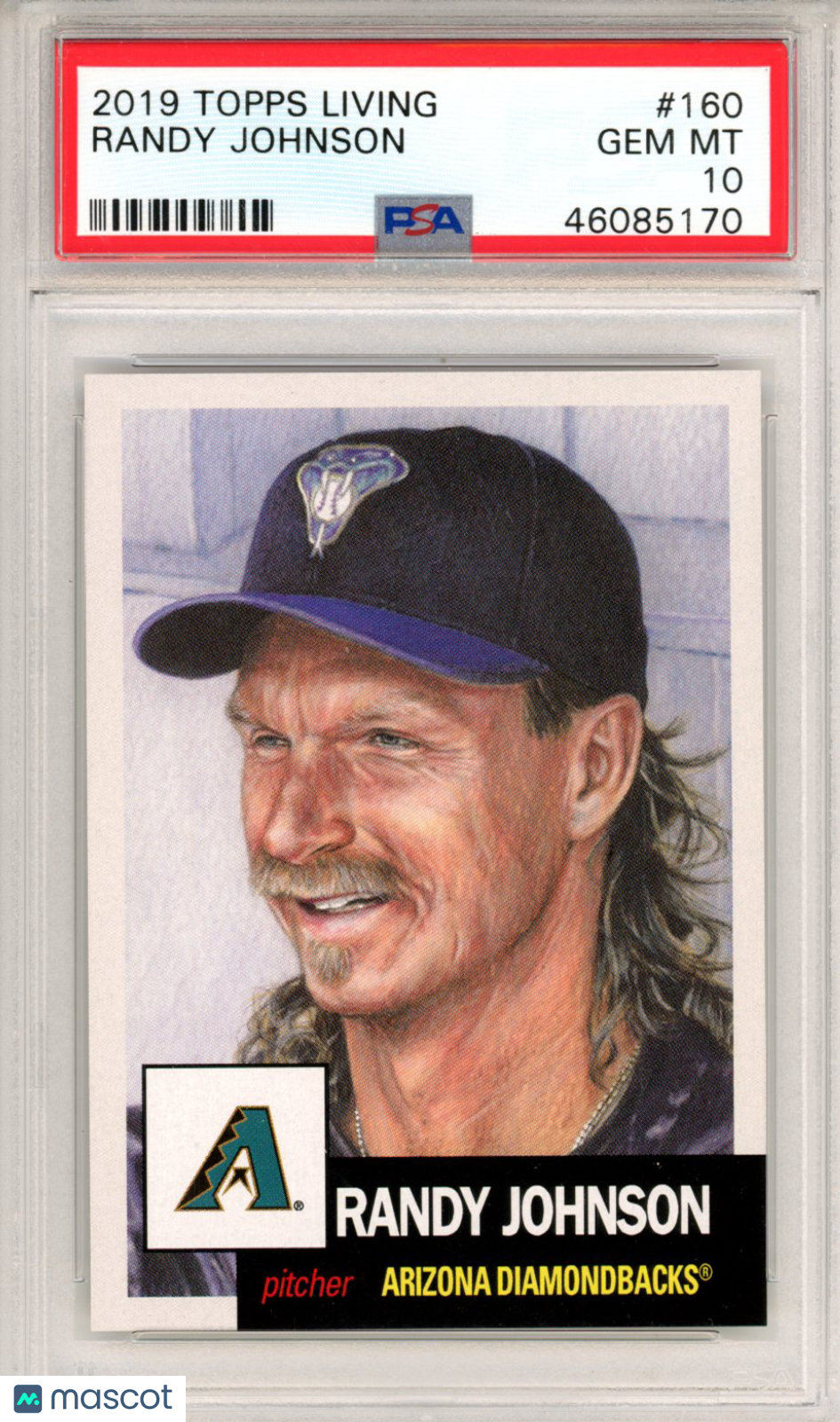 2019 Topps Living Randy Johnson #160 PSA 10 - Graded Sports Cards