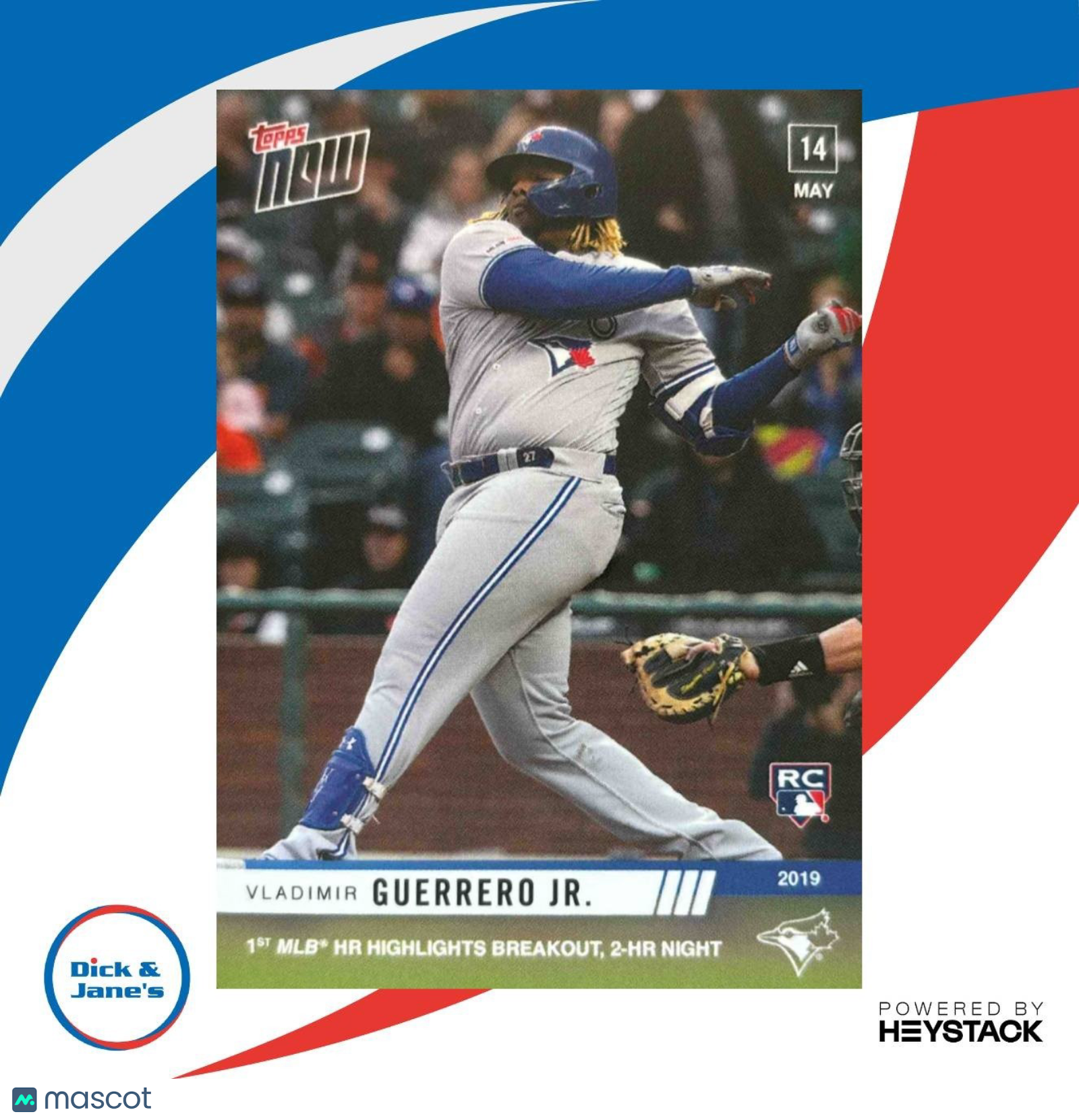 2019 Topps Now Vladimir Guerrero Jr. #229 RC Toronto Blue Jays - Sports Cards
