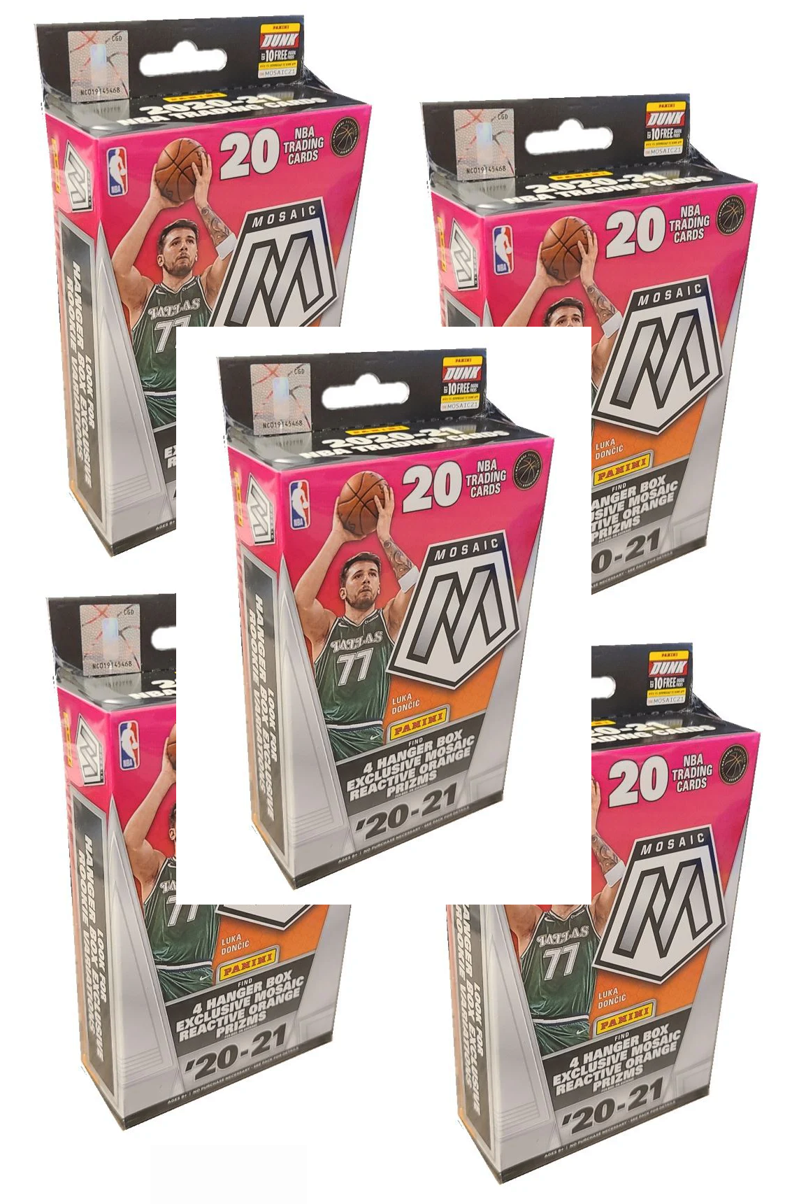 2020/21 Mosaic Basketball Hanger Box (Anthony Edwards RC?) - NBA Hanger Box