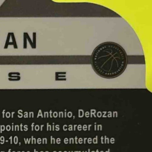2020-21 Obsidian DeMar DeRozan Eclipse Electric Etch Purple Die Cut 11/75 Spurs - Sports Cards