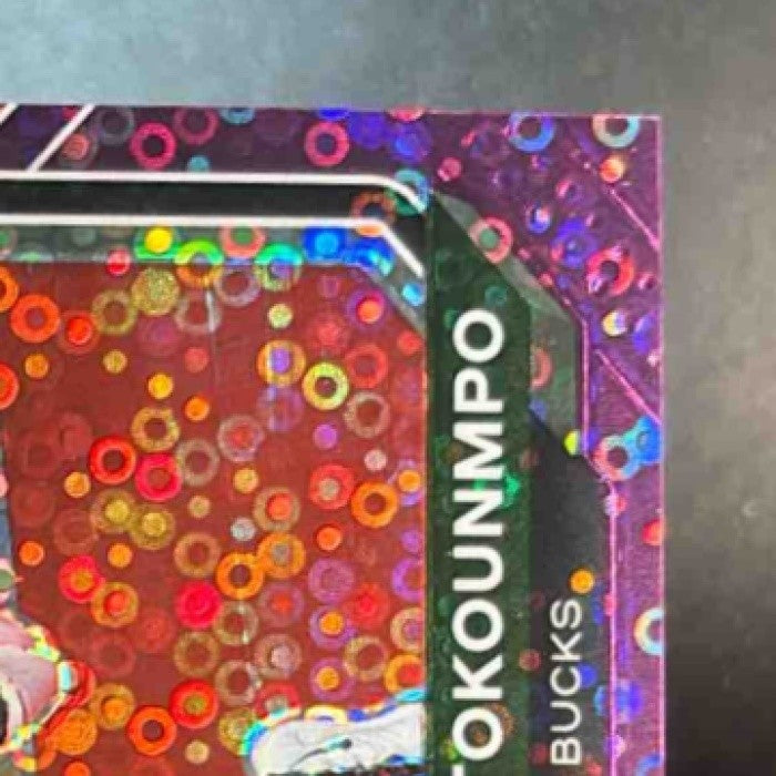 2020-21 Panini Prizm Giannis Antetokounmpo Fast Break Purple /75 Milwaukee Bucks - Sports Cards