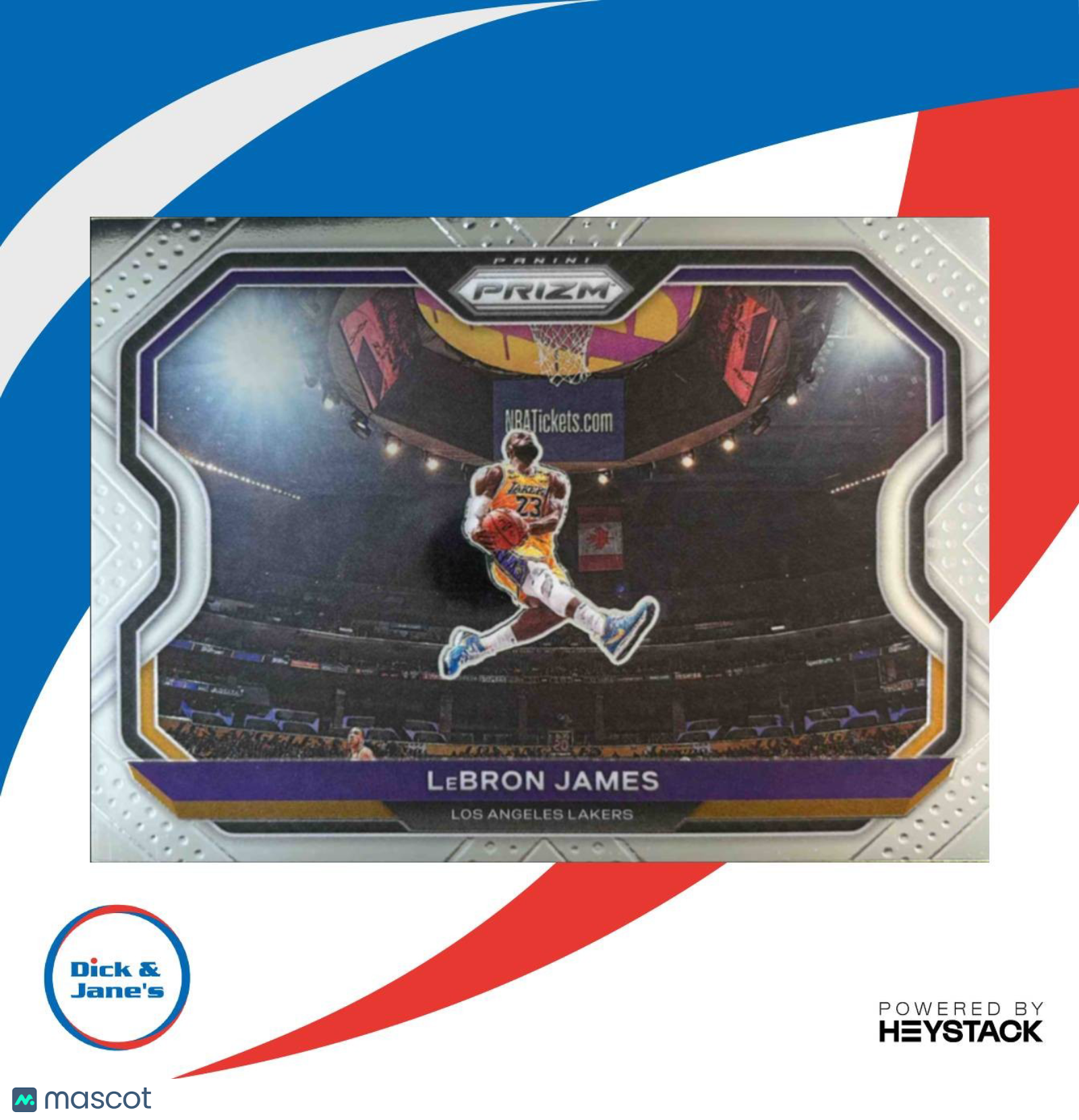 2020-21 Panini Prizm LeBron James #1 Los Angeles Lakers - Sports Cards