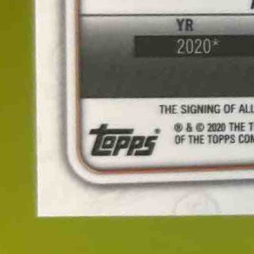 2020 Bowman Draft Carter Baumler Chrome Pick Auto #CDA-CB Baltimore Orioles - Sports Cards