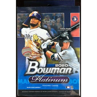 2020 Bowman Platinum Baseball Hanger Box - MLB Blaster Box