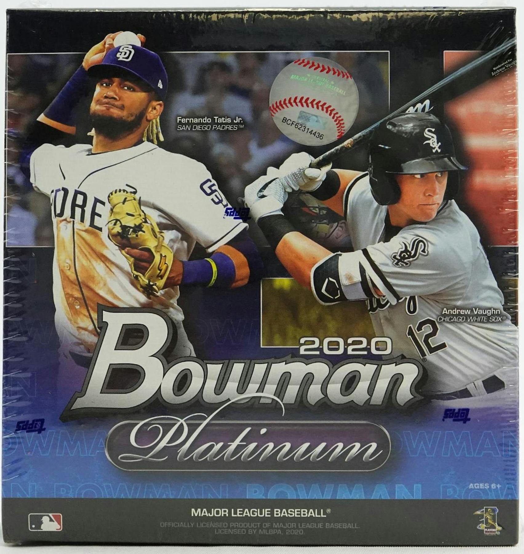 2020 Bowman Platinum Baseball Mega Box (1 Autograph) - MLB Blaster Box