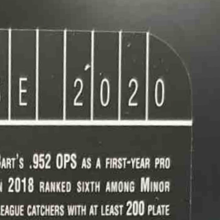 2020 Bowman’s Best Joey Bart Franchise Die Cuts San Francisco Giants - Sports Cards