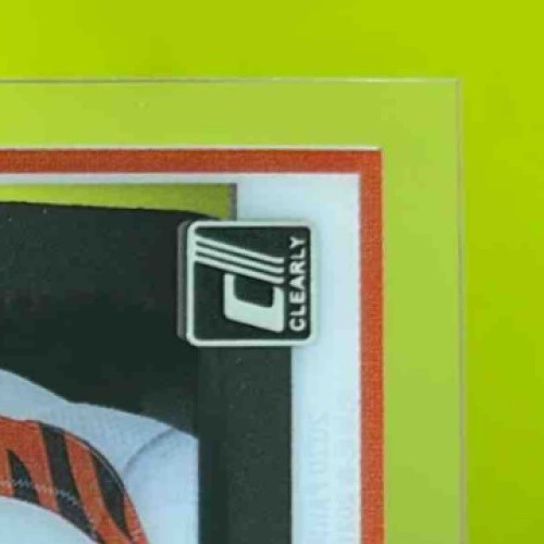 2020 Chronicles Joe Burrow Clearly Donruss Rated Rookie RC Cincinnati Bengals - Sports Cards