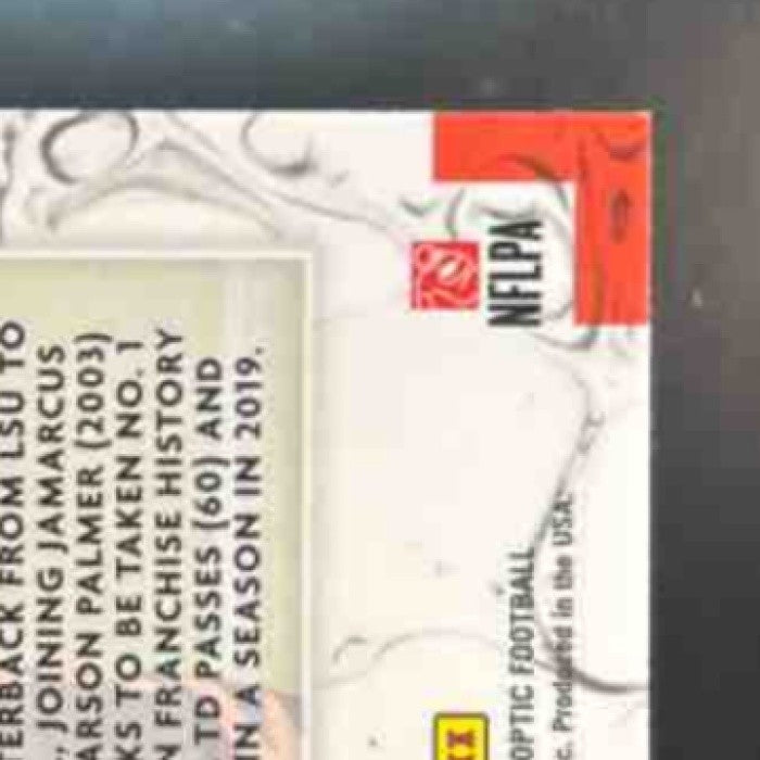 2020 Donruss Optic Joe Burrow Rookie Elite Series #ESR-JB RC Cincinnati Bengals - Sports Cards