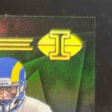 2020 Illusions Van Jefferson Trophy Collection Green 7/10 32 RC Los Angeles Rams - Sports Cards
