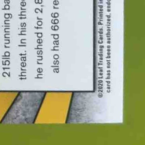 2020 Leaf Draft D Andre Swift Red #78 RC Georgia Bulldogs - Sports Cards