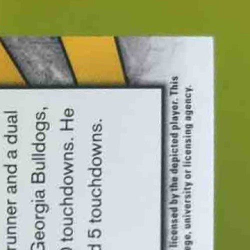 2020 Leaf Draft D Andre Swift Red #78 RC Georgia Bulldogs - Sports Cards