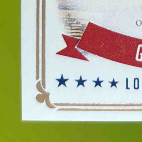 2020 Onyx Vintage Premium Gavin Lux Auto Red Ink 4/10 RC Los Angeles Dodgers - Sports Cards