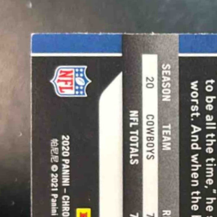 2020 Panini Chronicles CeeDee Lamb Prizm Black #PB-11 RC Dallas Cowboys - Sports Cards
