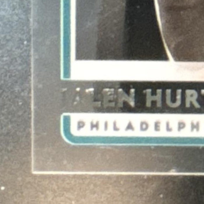 2020 Panini Chronicles Jalen Hurts Clearly Donruss Rated Rookie RC Eagles - Sports Cards