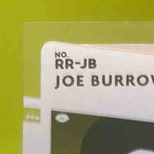 2020 Panini Chronicles Joe Burrow Clearly Donruss Rated Rookie RC Bengals - Sports Cards