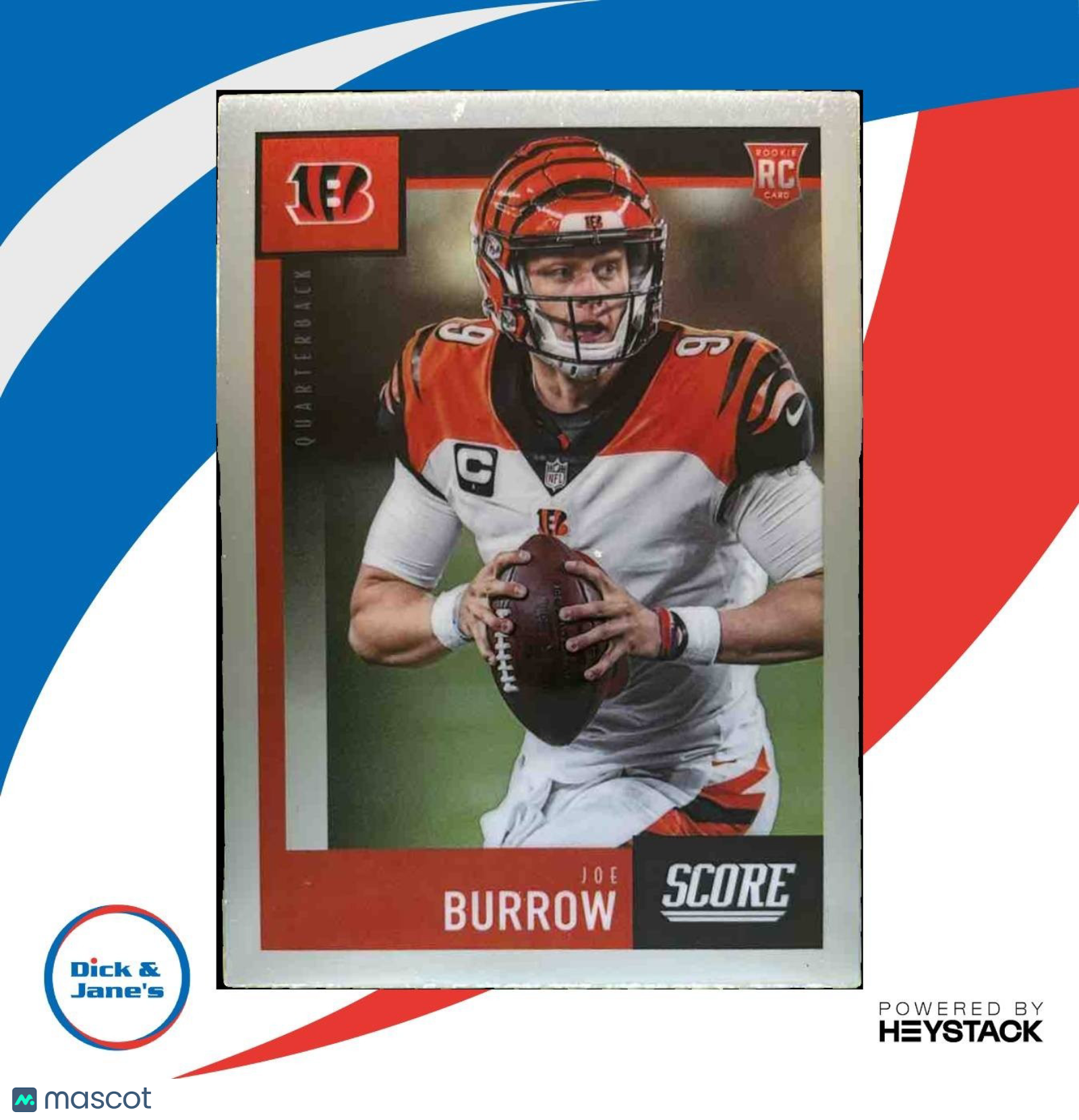 2020 Panini Chronicles Joe Burrow Score Update Rookies #441 RC Bengals - Sports Cards