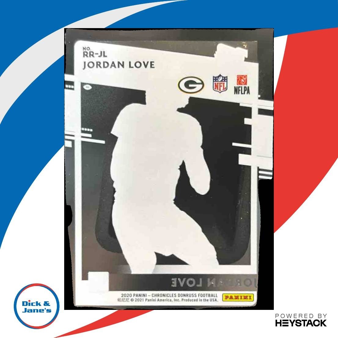 2020 Panini Chronicles Jordan Love Clearly Donruss RC Green Bay Packers - Sports Cards