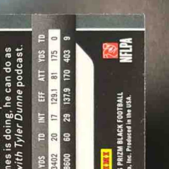 2020 Panini Chronicles Jordan Love Prizm Black PB-4 RC Green Bay Packers - Sports Cards