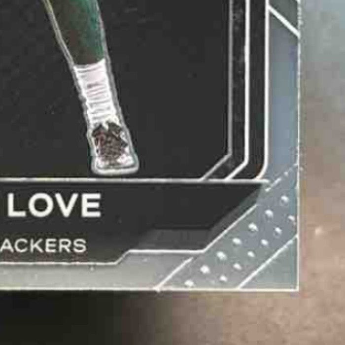 2020 Panini Chronicles Jordan Love Prizm Black PB-4 RC Green Bay Packers - Sports Cards