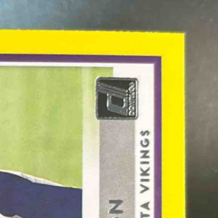 2020 Panini Donruss Justin Jefferson Press Proof Yellow #313 RC Vikings - Sports Cards