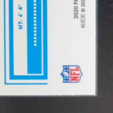 2020 Panini Donruss Optic Tee Higgins Blue Scope Prizm 160 RC Cincinnati Bengals - Sports Cards