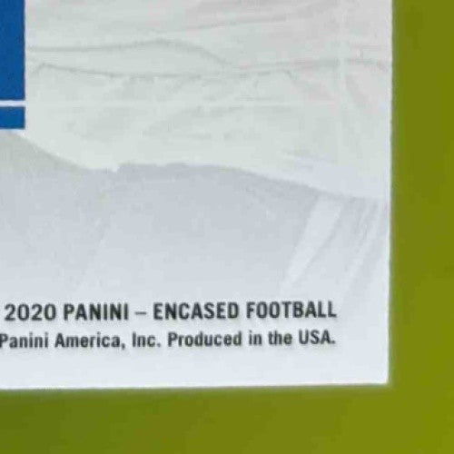 2020 Panini Encased Keenan Allen Emerald 5/5 #47 Los Angeles Chargers - Sports Cards