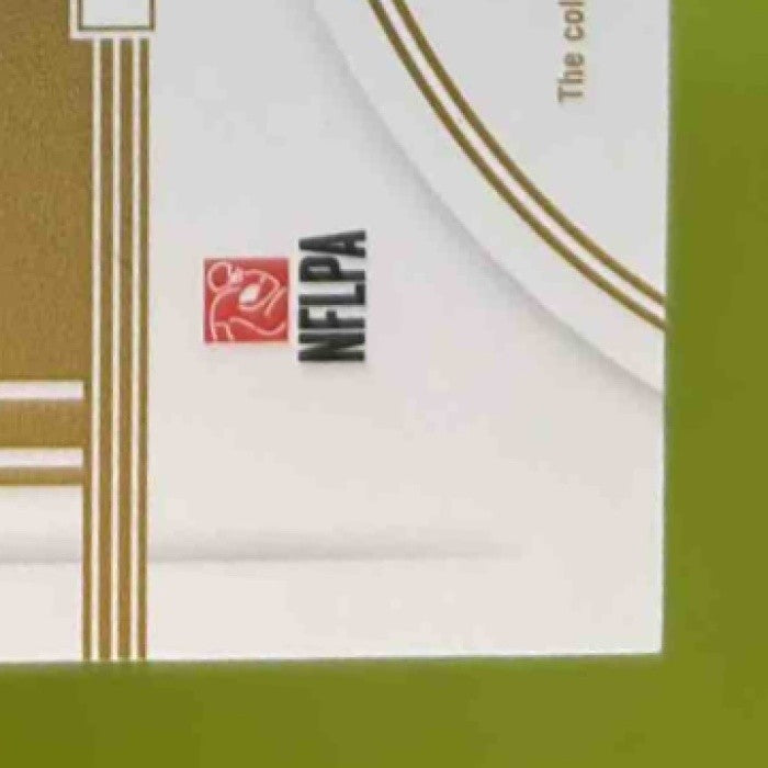 2020 Panini Flawless Collegiate Maxx Crosby Team Logo Signatures Emerald /5 Auto - Sports Cards