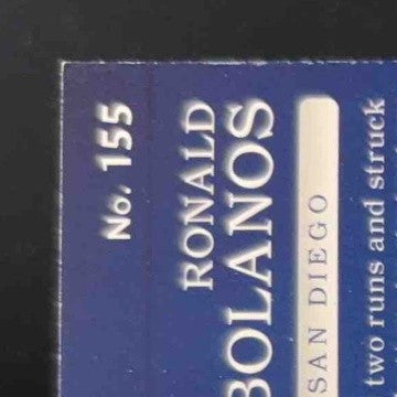 2020 Panini Immaculate Collection Ronald Bolanos Rookie Patch Auto Holo Gold /57 - Sports Cards