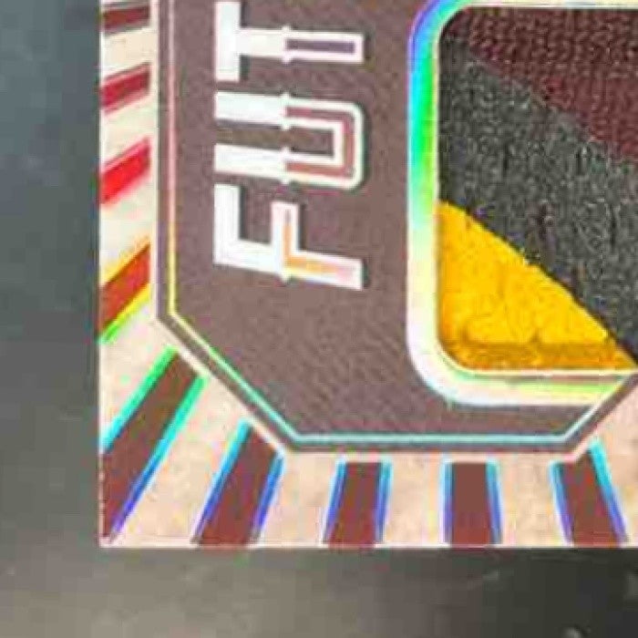 2020 Panini Legacy Brandon Aiyuk Futures Dual Patch Auto Ruby /100 RC - Sports Cards