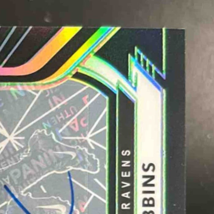 2020 Panini Obsidian J.K. Dobbins Rookie Autos /50 #123 RC Baltimore Ravens - Sports Cards