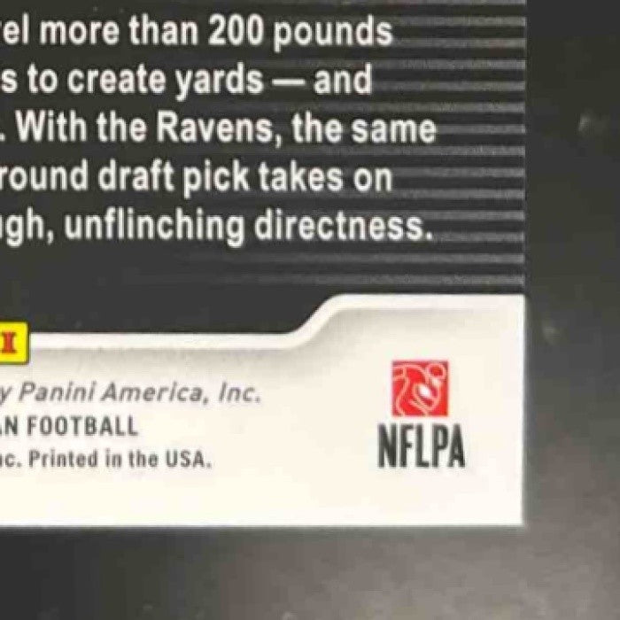 2020 Panini Obsidian J.K. Dobbins Rookie Autos /50 #123 RC Baltimore Ravens - Sports Cards