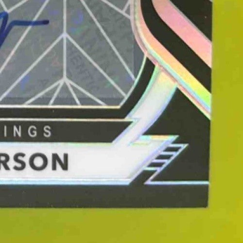 2020 Panini Obsidian Justin Jefferson Rookie Autos /150 #109 RC Vikings - Sports Cards