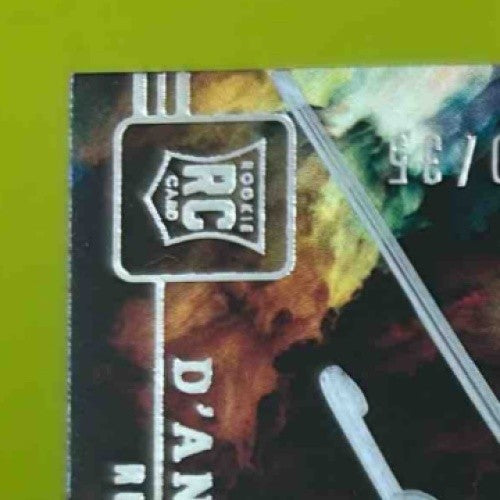 2020 Panini Origins D Andre Swift Auto Silver Ink 10/35 #OA-DS RC Detroit Lions - Sports Cards