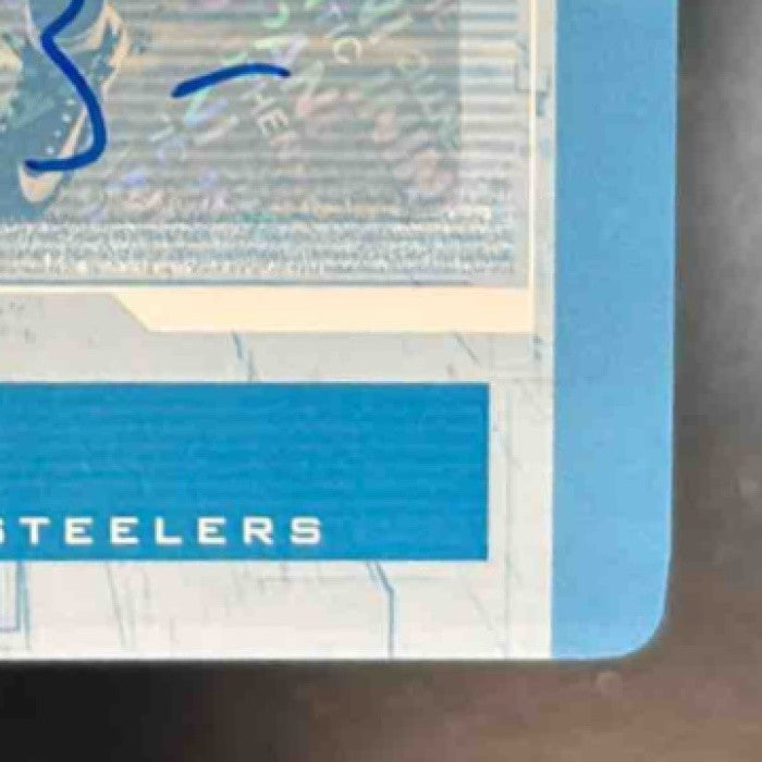 2020 Panini Playbook Devin Bush II Signatures Printing Plate Cyan 1/1 #27 Auto - Sports Cards